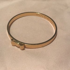 Kate Spade Gold Bow Bangle Bracelet